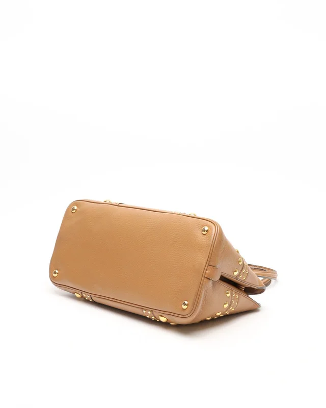 Prada Studded Saffiano Bag in Saffiano leather from A Retro Tale, photo 5 of 13