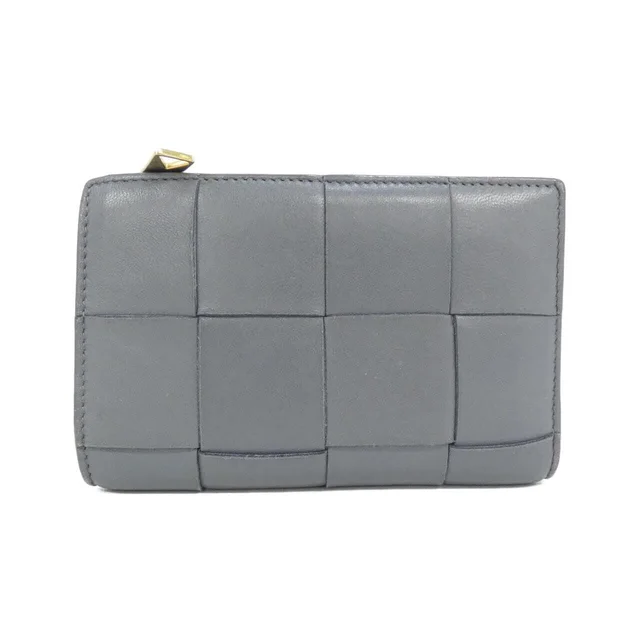Bottega Veneta 667130 VCQC1 Wallet in 1233/THUNDER / GOLD metal fittings lamb skin from KOMEHYO