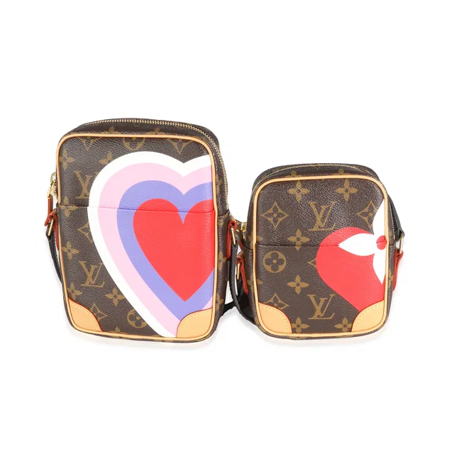 Louis Vuitton Monogram Canvas Game On Paname Set Brown; Multicolor Handbag in Brown Coated canvas from HEWI