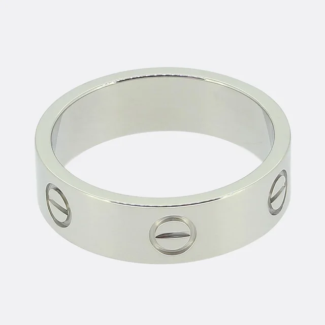 Cartier Classic Model Love Ring Size R (59) from The Vintage Jeweller