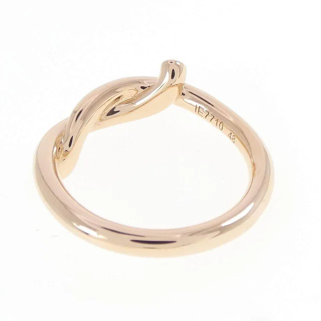 Cartier Entrelacé 750 Pink Gold Ring Size 8 in Pink from LuxUness, photo 2 of 2