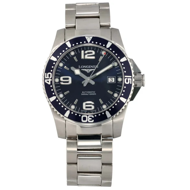 Longines Hydro Conquest L3.642.4 41mm Stainless Steel Watch from H&T