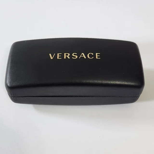 New!Versace Glasses Case With Dust Cloth in black from Poshmark