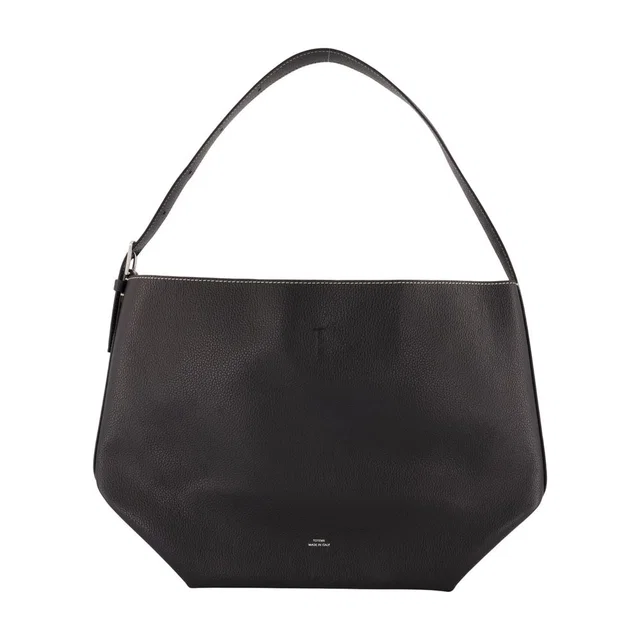 TOTEME Shoulder Bag — Black Calfskin in Black Calfskin from HEWI