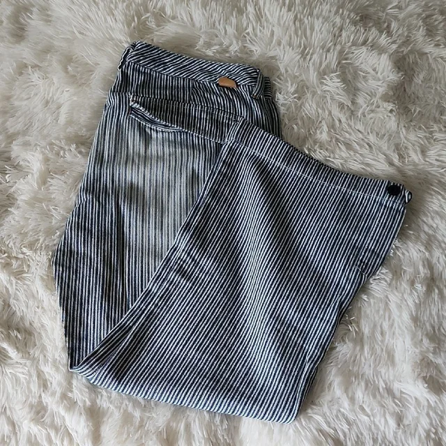 Diesel 55 Dsl Vintage Striped Blue And White Pants in white|blue from Poshmark