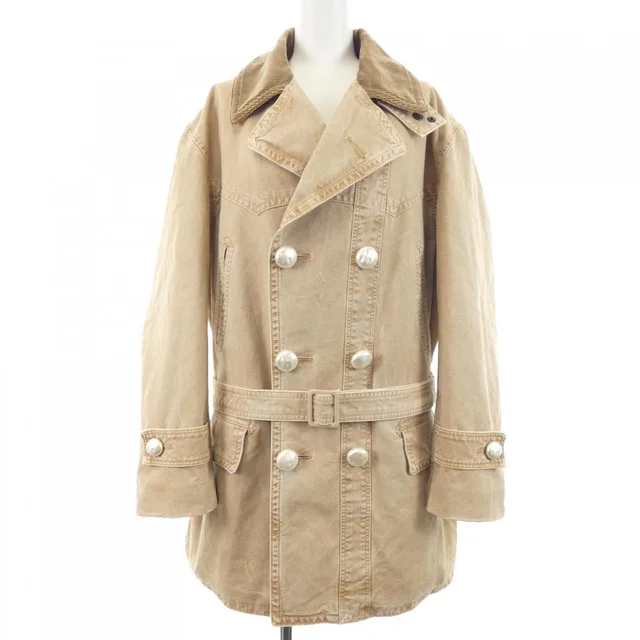 Louis Vuitton Jacket Beige in Beige from The Reluxe