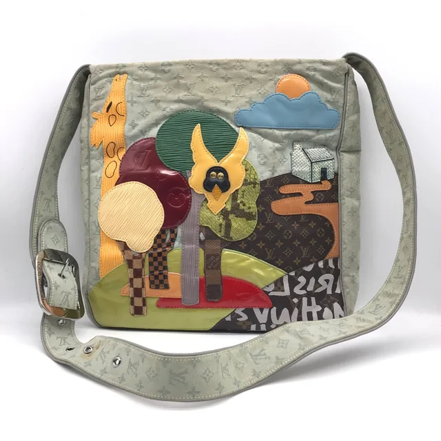 Louis Vuitton Monogram Mini Comte de Fe Besace Patchwork Shoulder Bag Multicolor in Multicolor from The Reluxe