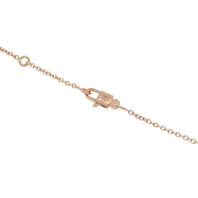 Hermès Constance Amulette Necklace 1PD 18K Pink Gold in Pink from GALLERY RARE, photo 5 of 11