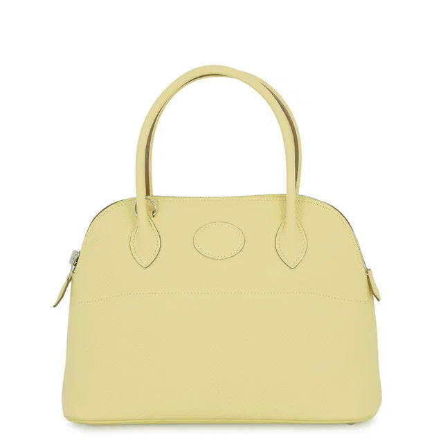 Hermès Bolide Jaune Poussin Epsom Size 27 in Yellow Epsom leather from GALLERY RARE