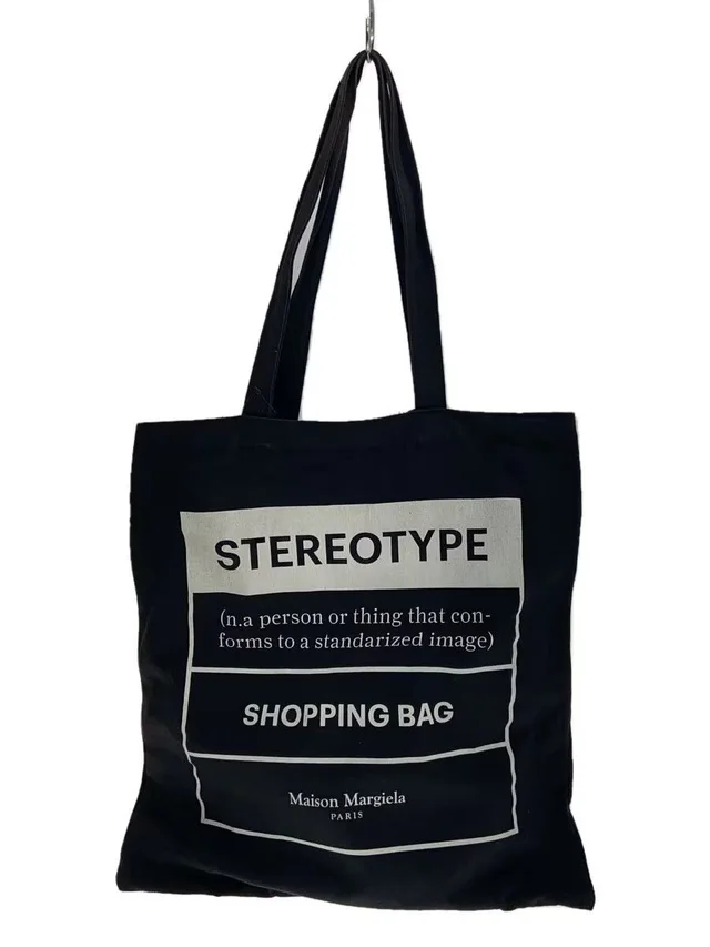 Maison Margiela Stereotype Tote Bag in black from Grailed