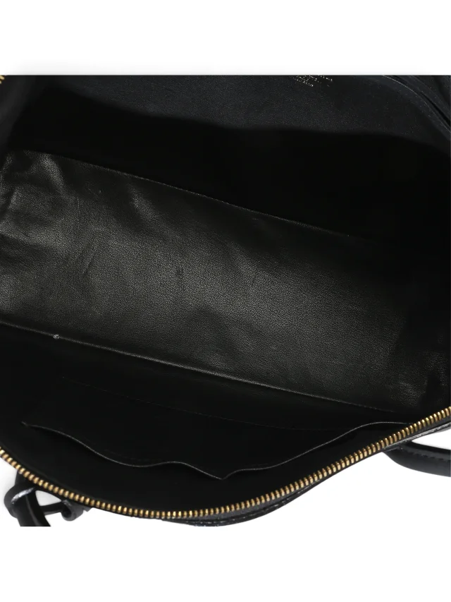 Louis Vuitton Black Leather Obsession Lockit East-West Bag in Black Leather from Season 2 Consign, photo 8 of 8