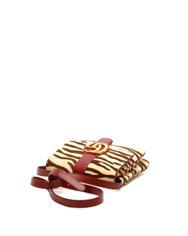 Gucci Medium Arli Zebra Ponyhair Bag in Leather from A Retro Tale, photo 4 of 10