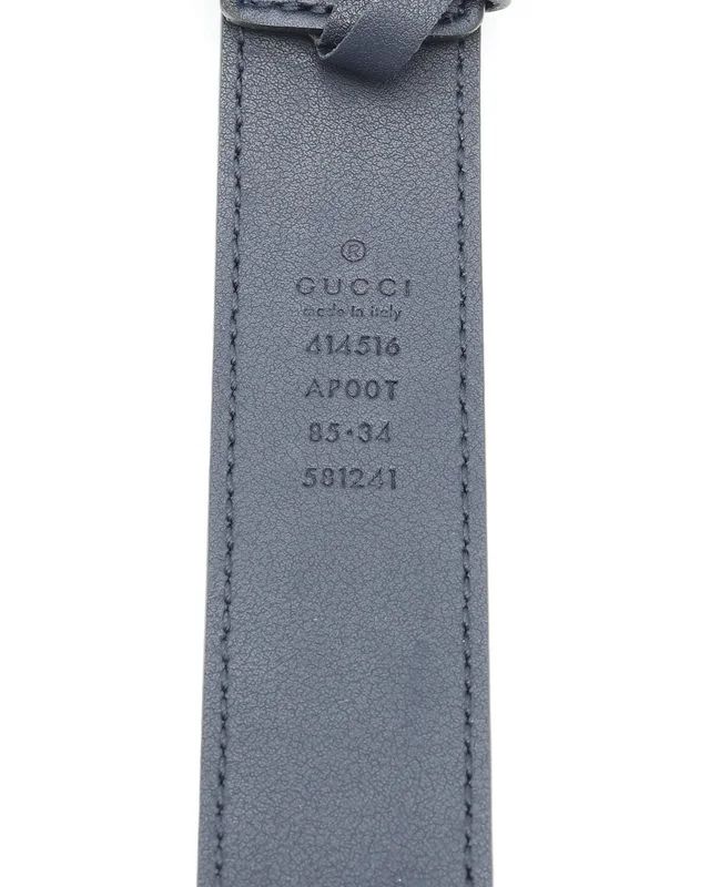 Gucci GG Marmont Belt, Size 85 in Leather from A Retro Tale, photo 6 of 7