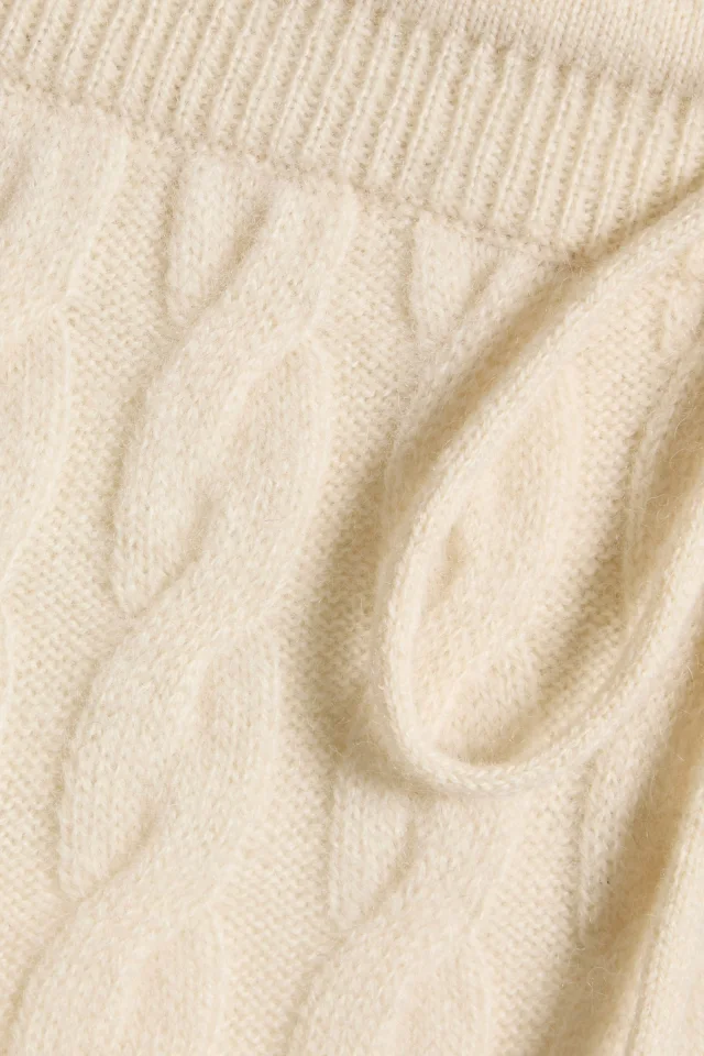 Toteme Cable-Knit Wool and Cashmere-Blend Shorts, photo 4 of 4 from THE OUTNET
