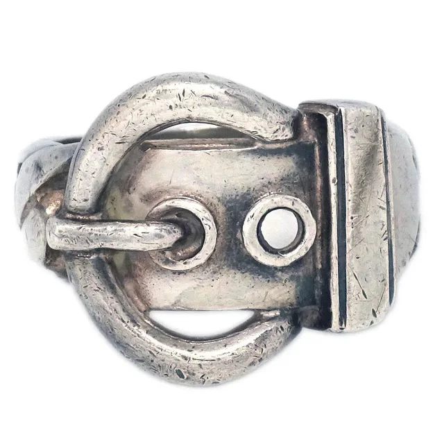 Hermès Ring Silver SV925 #52 #12 in Silver from AMORE Vintage Tokyo