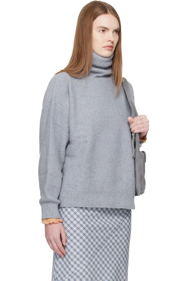 Baserange Blue Mea Turtleneck, photo 2 of 4 from SSENSE