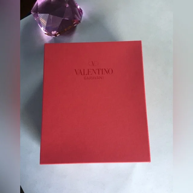 Valentino Garavani Empty Box No Shoes 1-Dust Bag 1-Card Envelope Label Shoe Size 38 in red from Poshmark