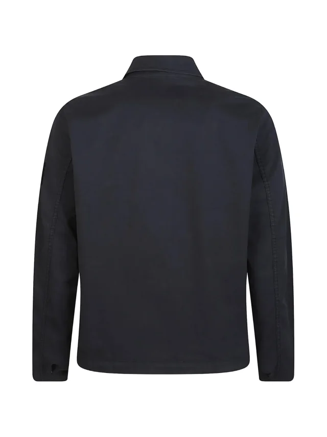 Stone Island 1200013 stretch organic cotton twill shirt jacket, photo 2 of 2 from FARFETCH