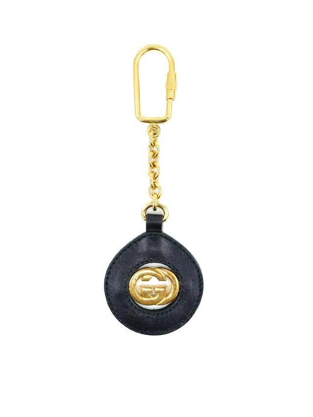 Gucci Leather Keyring in Leather from Arcade Vintage