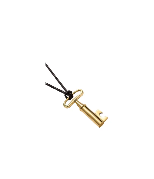 Lemaire Auböck corkscrew charm in stainless steel, photo 2 of 4 from SENSER