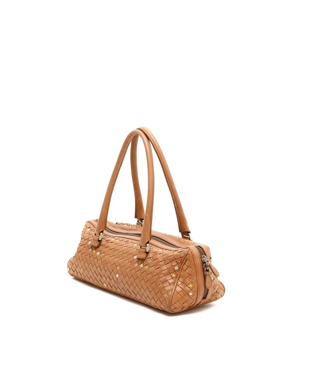 Bottega Veneta Intrecciato Montaigne Shoulder Bag in Woven leather from A Retro Tale, photo 3 of 10