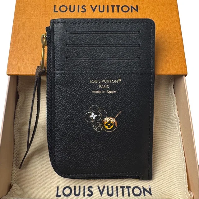 Louis Vuitton Card Case Lowkey Coin Purse Takoyaki Osaka in Calfskin from The Reluxe