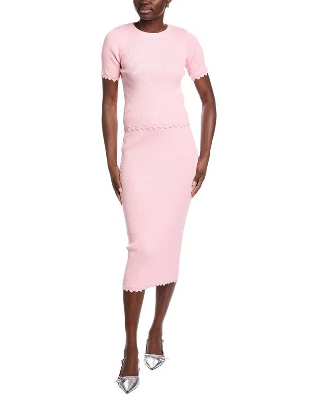 ANNA KAY Soyka 2pc Crop Top & Midi Skirt Set, image 1 of 1 from Gilt