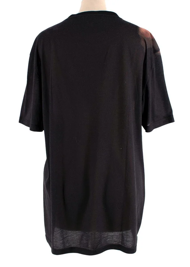 Givenchy Doberman Multicolor Cotton Printed Short Sleeve T-shirt in Multicolor from HEWI, photo 2 of 2