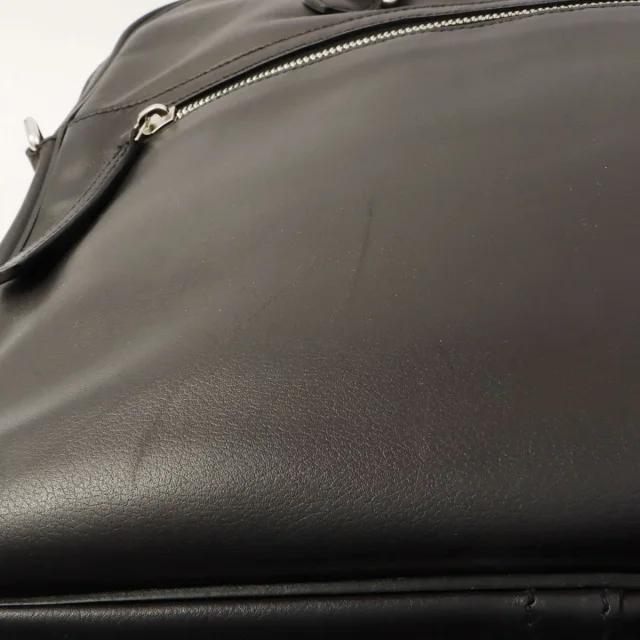 Hermès 2012 Leather 2-Way Bag, Black in Black Leather from VINTAGE QOO TOKYO, photo 10 of 10