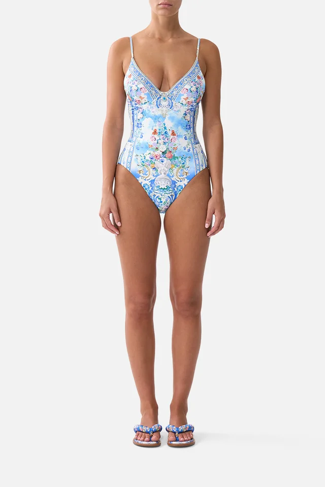 Camilla eBoutique SOFT HIGH TRIANGLE UNDERWIRE ONE PIECE OTTOMAN OPULENCE from CAMILLA, photo 1 of 1