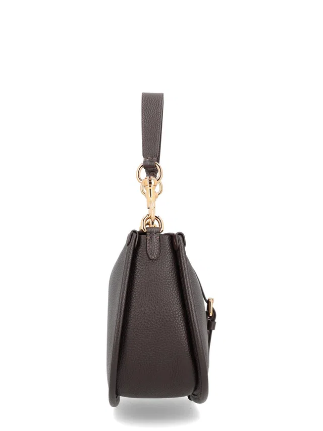 Etro Pony Shoulder Bag — Black Null in Black Leather from HEWI
