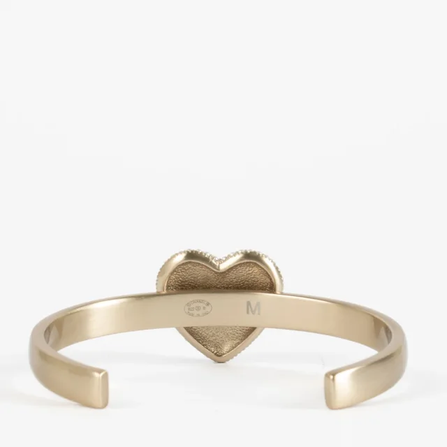 Chanel 22B Heart Bangle Bracelet from Labellov, photo 3 of 5