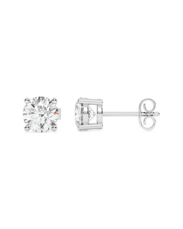Lab Grown Diamonds 14K 3.00 ct. tw. Lab-Grown Diamond Earrings, image 1 of 1 from Gilt