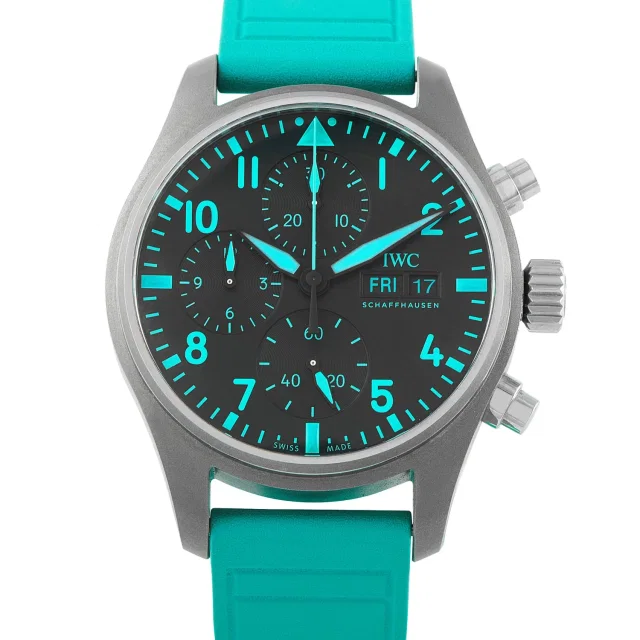 IWC Pilot's Chronograph Mercedes AMG Petronas Team Watch in multicolor from The RealReal