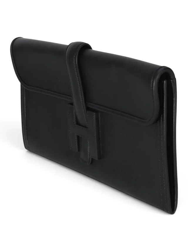 Hermès Black Evercolor Jige Elan 29 in Black Leather from Season 2 Consign, photo 2 of 7