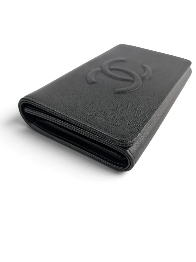 Chanel Timeless CC Caviar Snap Wallet (FULL SET) in Black Caviar leather from Season 2 Consign, photo 4 of 6