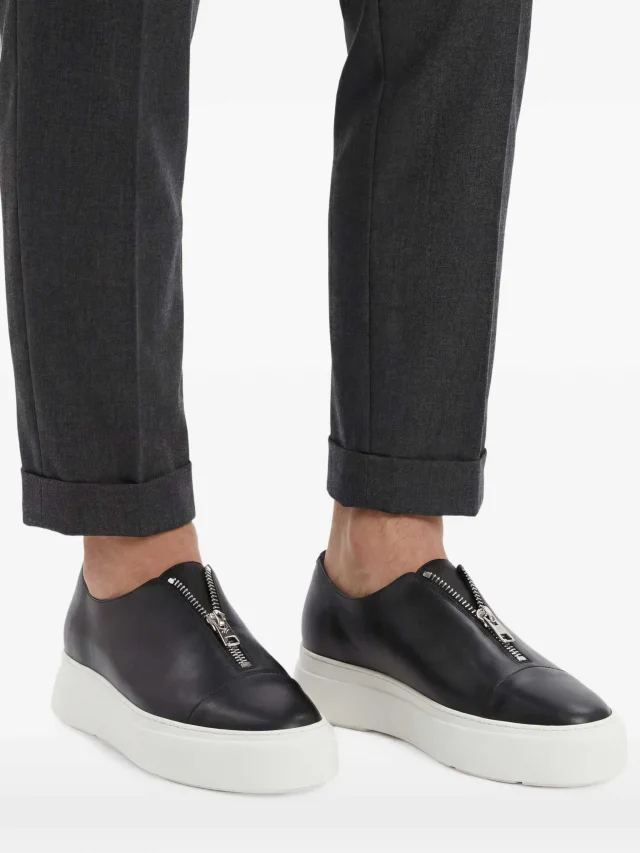 Giuseppe Zanotti zipped platform sneakers, photo 2 of 2 from FARFETCH