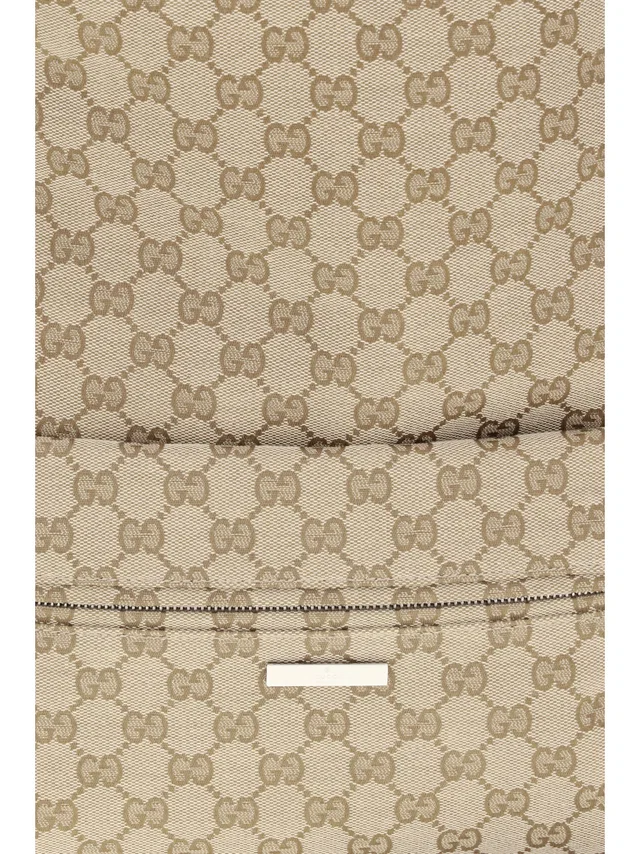 Gucci Tag Backpack — Beige Polyester in Beige Coated canvas from HEWI