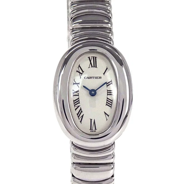 Cartier Mini Baignoire 18mm Ref.2369 Quartz Watch 18KWG from AMORE Vintage Tokyo