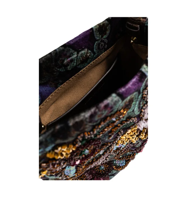 Dries Van Noten Crisp Beaded Shoulder Bag, photo 7 of 7 from SENSER