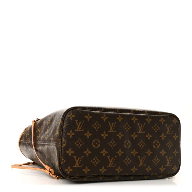 Louis Vuitton Monogram V Neverfull MM Grenade in Canvas from FASHIONPHILE, photo 4 of 10