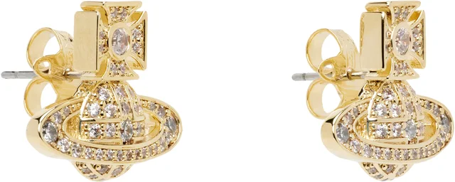 Vivienne Westwood Carmela Bas Relief Earrings, photo 2 of 3 from SSENSE