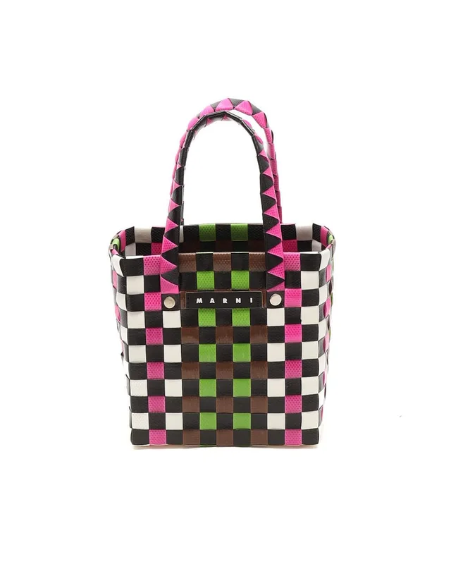Marni Micro Basket Bag in Woven leather from A Retro Tale