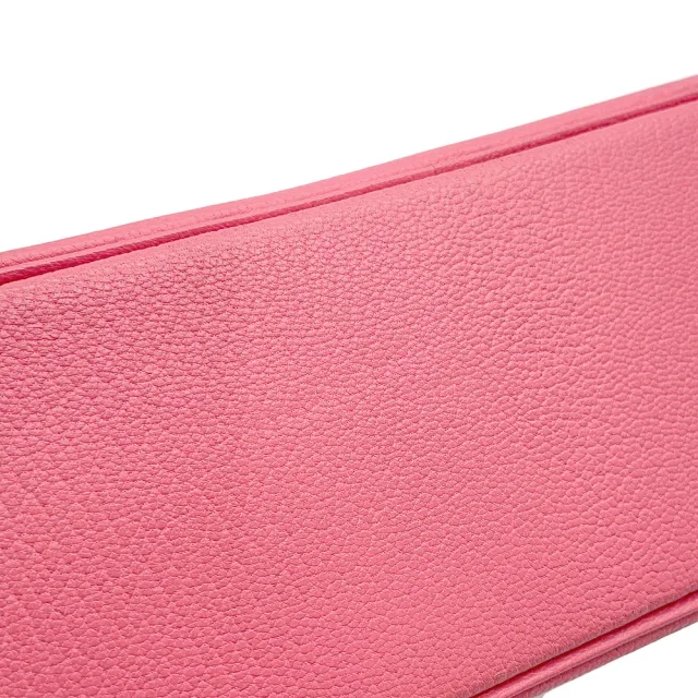Hermès Bolide 1923 Rose Azalee Chevre Myzore Goatskin Size Mini in Pink Goatskin from GALLERY RARE, photo 7 of 18