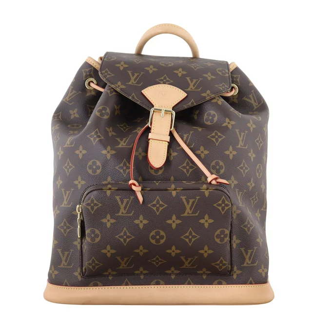 Louis Vuitton Montsouris MM Backpack Monogram in Coated canvas from Luxe.It.Fwd