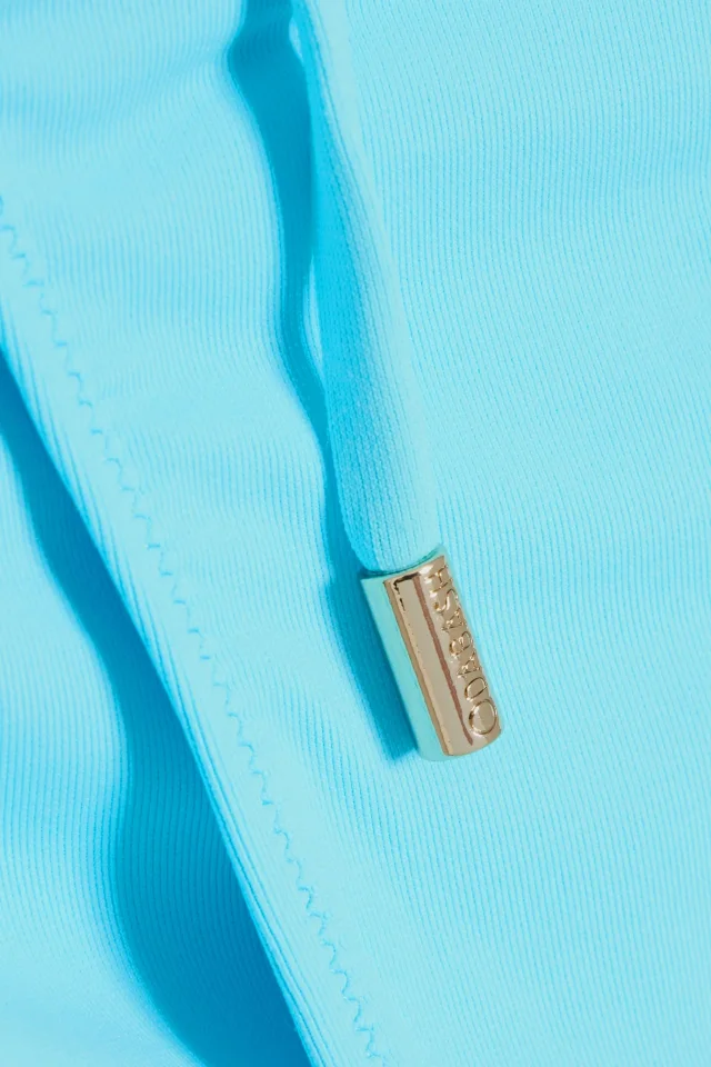 Melissa Odabash Antibes Tie-Side Bikini Briefs in Turquoise, photo 4 of 4 from THE OUTNET