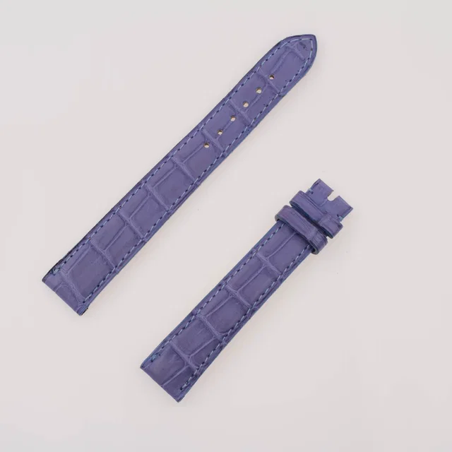 Chopard powder blue alligator strap (16 X 14) in Blue Crocodile from Gray And Sons