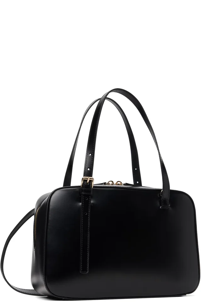 A.P.C. Black Virginie Box Bag, photo 3 of 4 from SSENSE