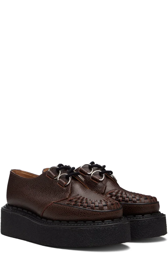 George Cox Burgundy Skipton Derbys, photo 4 of 5 from SSENSE