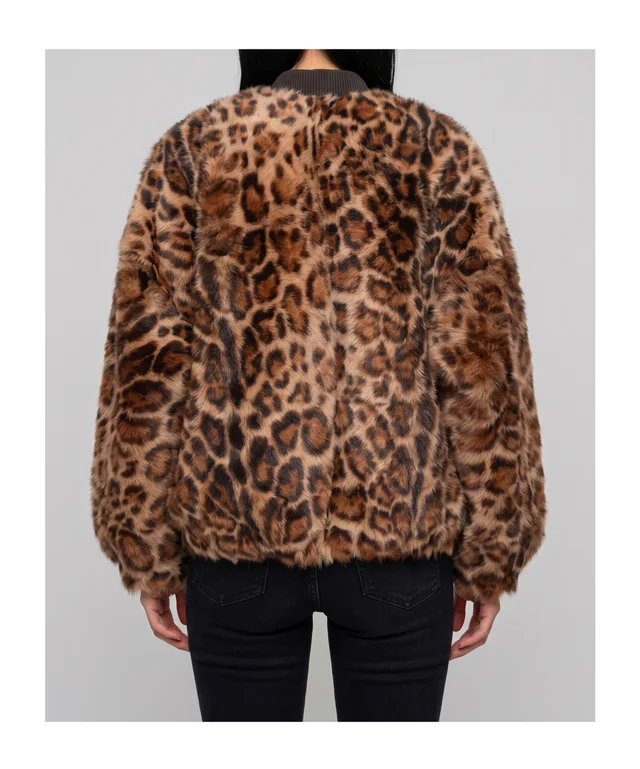 Arma Reversible animal print bomber, photo 3 of 3 from SENSER